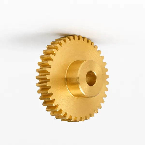Brass Spur Gear - Copper, M0.15-M2.2, AGMA 13, ODM/OEM