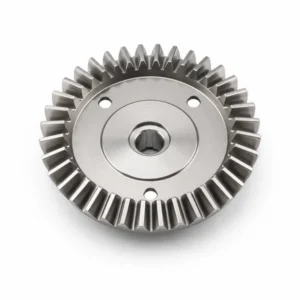 Crown Gear for Trains on Uphill Tracks Rollercoasters and Car Steering Wheels