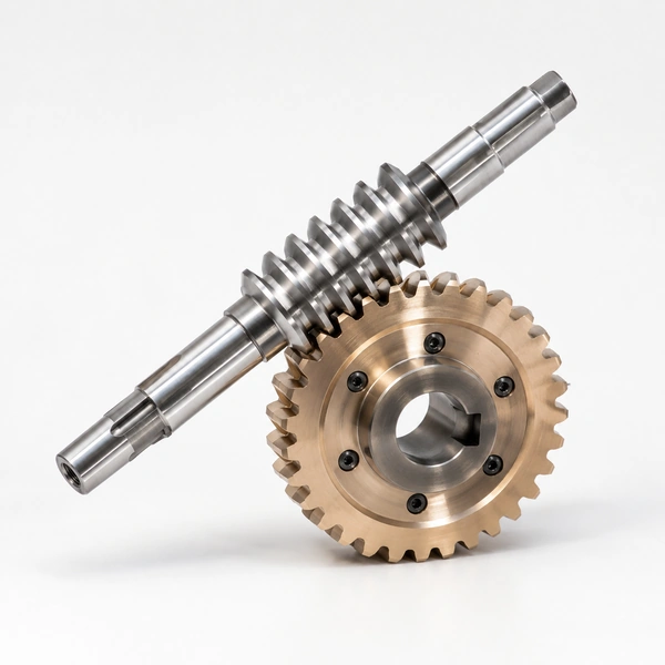 Cylindrical Worm Wheel - ISO/DIN, Line Contact, All Materials
