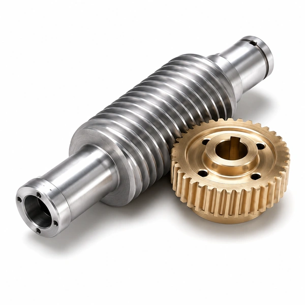Duplex Worms Gear - Adjustable Backlash, Zero Backlash Precision