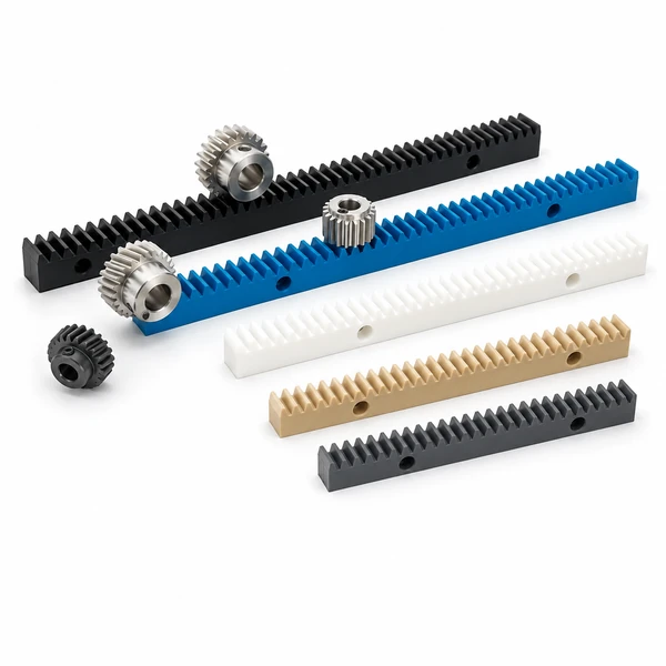 high precision nylon plastic gear racks and pinion