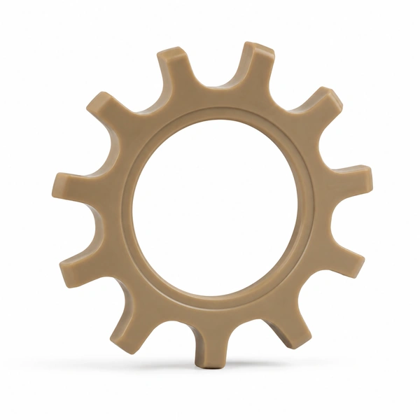 Plastic Components on Conveyors and Machinery Pom Black Star Wheel