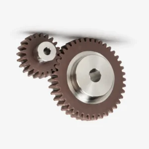 Plastic Spur Gears with Steel Core - MC Nylon, S45C Hub