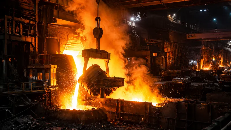 gear rack for metallurgical industry