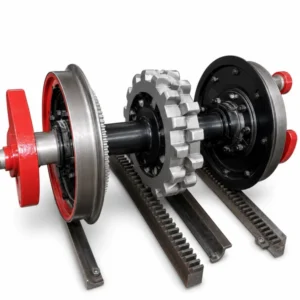 Gear Rack for Railway Axles | High-Load Precision Rack, OEM Supply