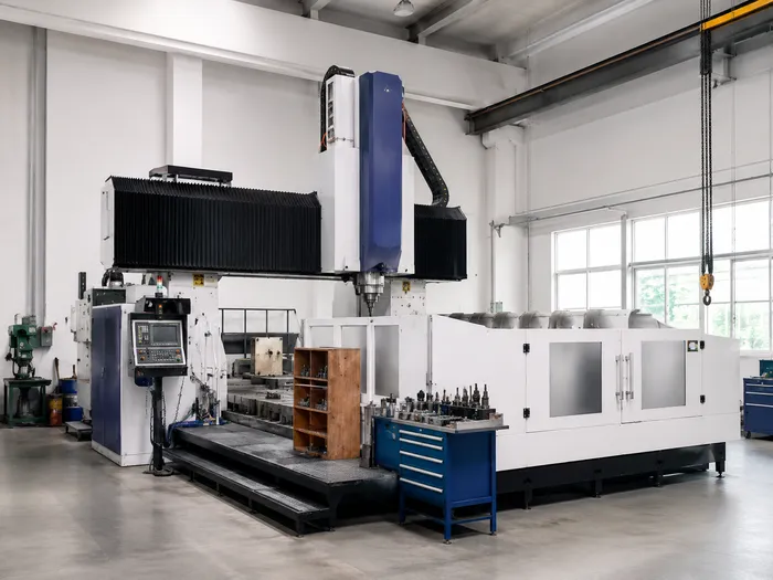 gantry CNC machining centre for gear rack blanks