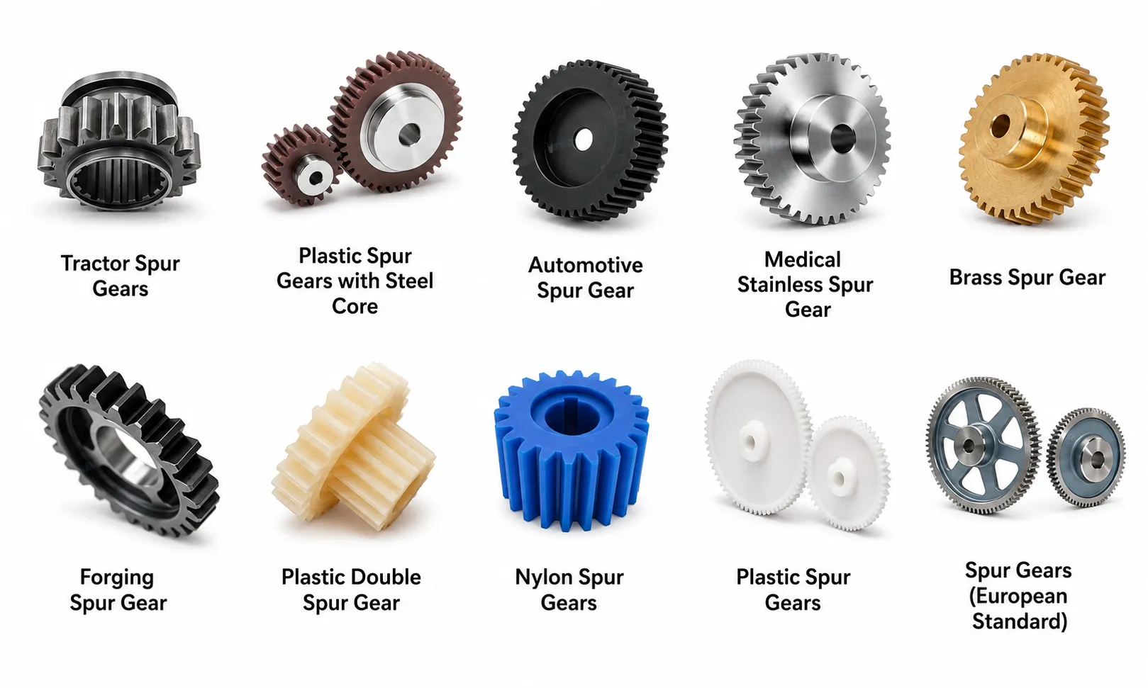 types of spur gear